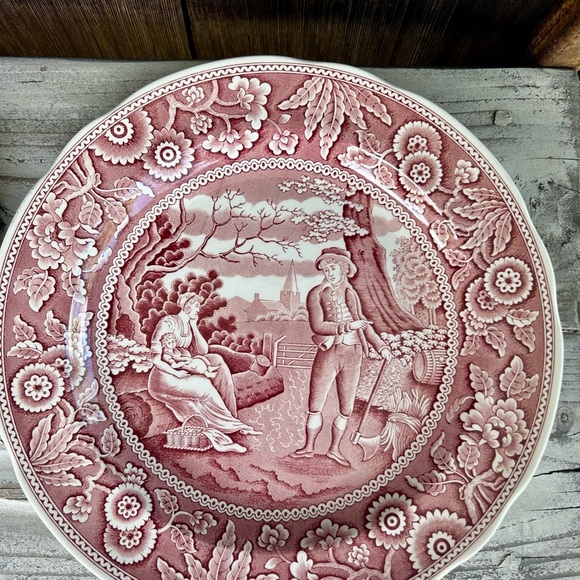Set of 4 Vintage Spode 10 Inch Dinner Plates from the Archive Collection. - Picture 10 of 11